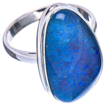 Rare Triplet Opal Ring Size 9 (925 Sterling Silver) R2068
