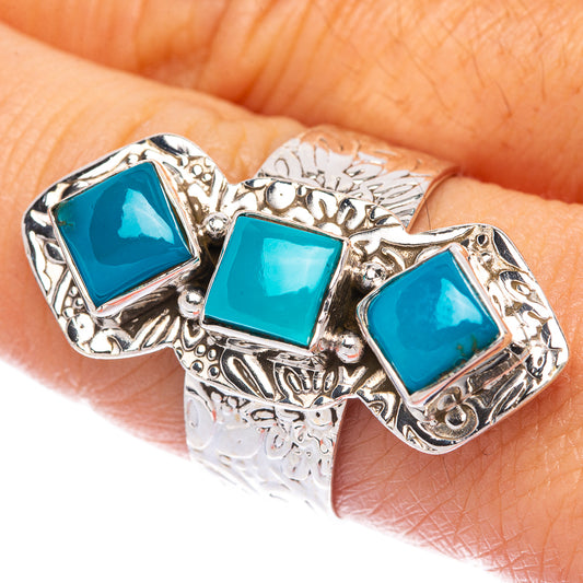 Sleeping Beauty Turquoise Ring Size 9 (925 Sterling Silver) R144767