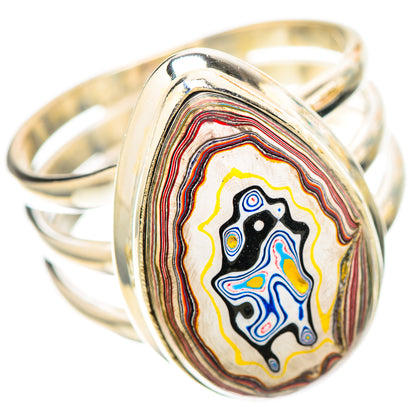 Fordite Ring Size 9 (925 Sterling Silver) RING139145