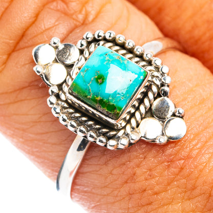 Palomino Turquoise Dainty Ring Size 9 (.925 Sterling Silver)