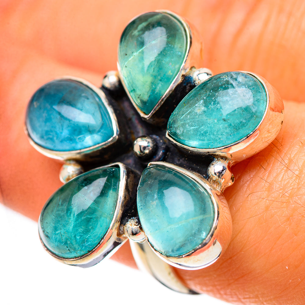 Large Rainbow Moonstone 925 Sterling Silver Ring Size 7.75 (925 Sterling Silver) RING139709