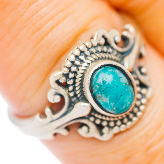 Mojave Turquoise Ring Size 8.25 (.925 Sterling Silver)
