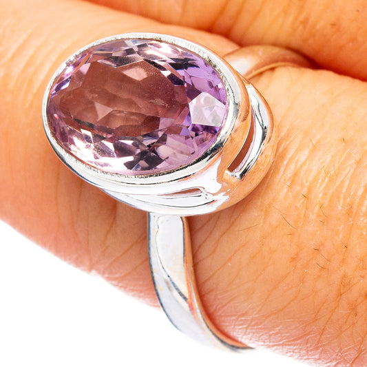 Faceted Ametrine Ring Size 9 (925 Sterling Silver) R4799
