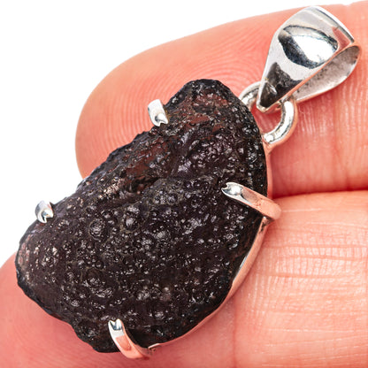 Rare Agni Manitite Pendant 1 1/4" (925 Sterling Silver) P41603