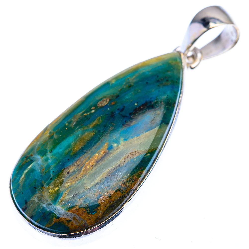 Peruvian Opal Pendant 1 3/4" (925 Sterling Silver) PD38520