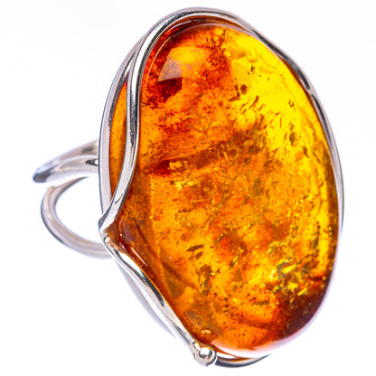 Baltic Amber Ring Size 11 (925 Sterling Silver) R1900