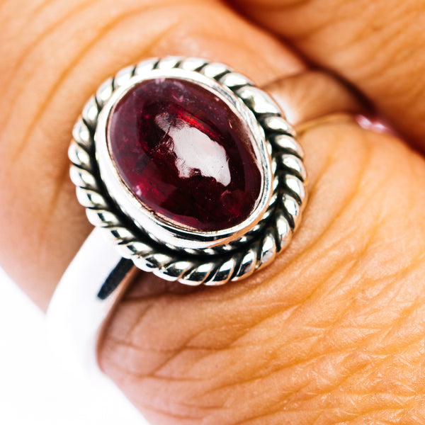 Premium Pink Tourmaline Ring Size 8.75 (.925 Sterling Silver)