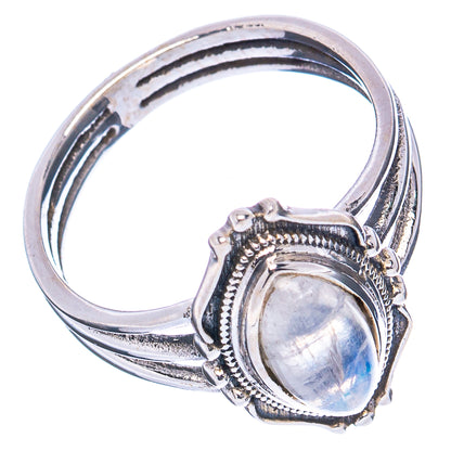 Rainbow Moonstone Ring Size 9.25 (.925 Sterling Silver)