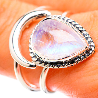 Premium Rainbow Moonstone Ring Size 8.75 (925 Sterling Silver) RING138237