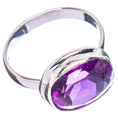 Brazilian Amethyst Ring Size 8 (.925 Sterling Silver)