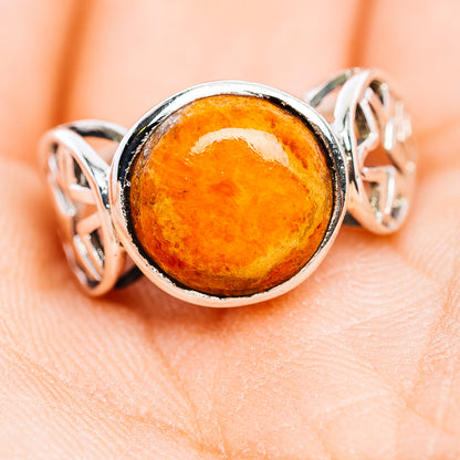 Sponge Coral Ring Size 6.25 (.925 Sterling Silver)