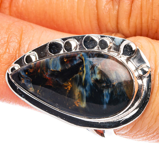 Pietersite 925 Sterling Silver Ring Size 7 (925 Sterling Silver) R6100