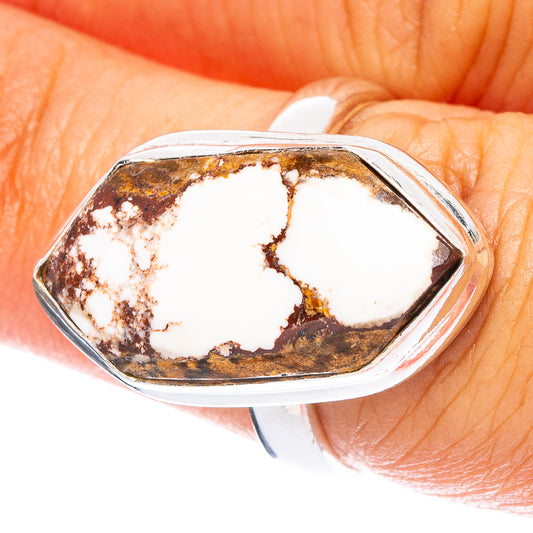 Wild Horse Jasper Ring Size 7 (925 Sterling Silver) R6789
