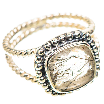 Premium Tourmalinated Quartz Ring Size 7 (925 Sterling Silver) RING138218