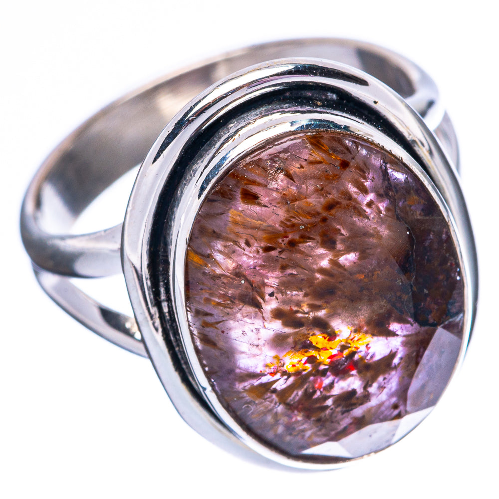 Rare Cacoxenite 925 Sterling Silver Ring Size 7 (925 Sterling Silver) R3858