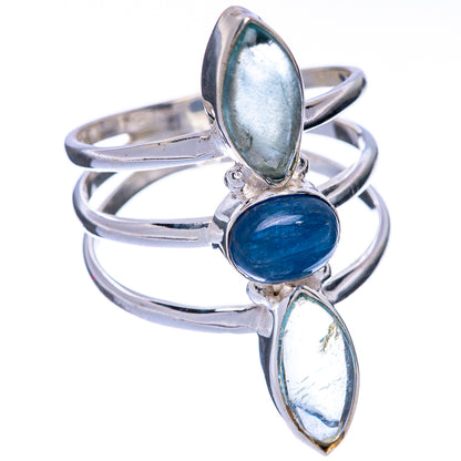 Kyanite, Aquamarine Ring Size 9.75 (925 Sterling Silver) R144765