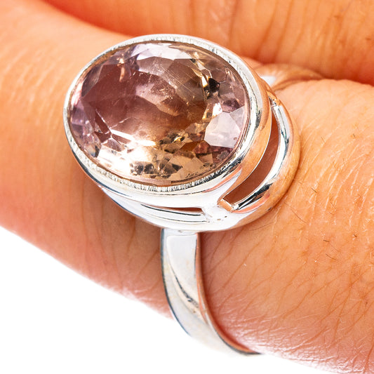 Faceted Ametrine Ring Size 8.25 (925 Sterling Silver) R4798