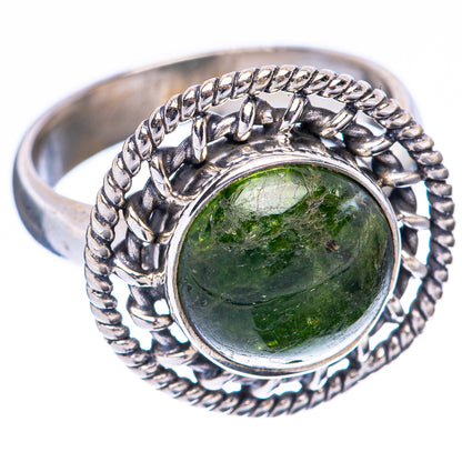 Chrome Diopside Ring Size 6.25 (925 Sterling Silver) R2144