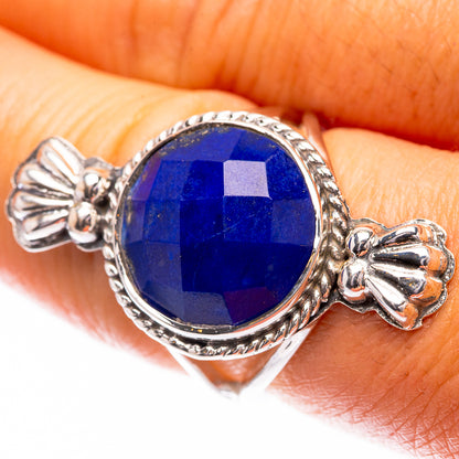 Premium Lapis Lazuli Ring Size 7.25 (925 Sterling Silver) R141788