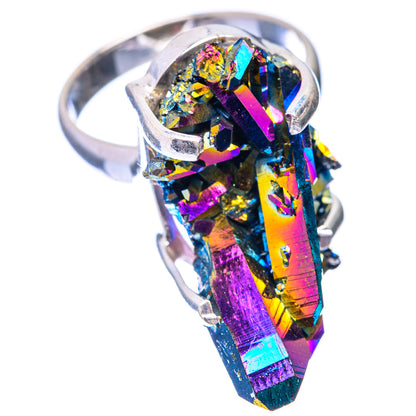Titanium Sunshine Druzy Ring Size 6.25 (925 Sterling Silver) R141590
