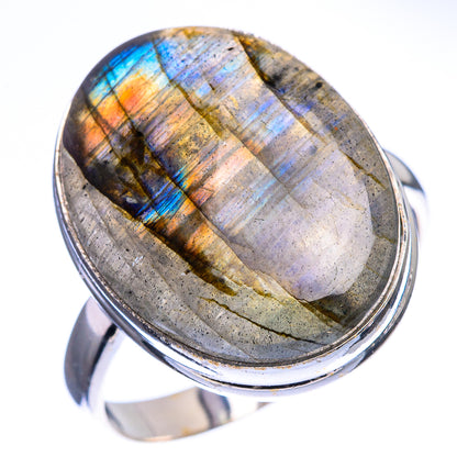 Labradorite Ring Size 11.5 (925 Sterling Silver) R142455