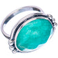 Premium Amazonite Ring Size 5.75 (925 Sterling Silver) R3572