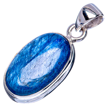 Kyanite 925 Sterling Silver Pendant 1 1/8" (925 Sterling Silver) P41877
