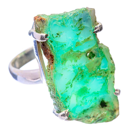 Large Peruvian Opal Ring Size 9.5 (925 Sterling Silver) R140784