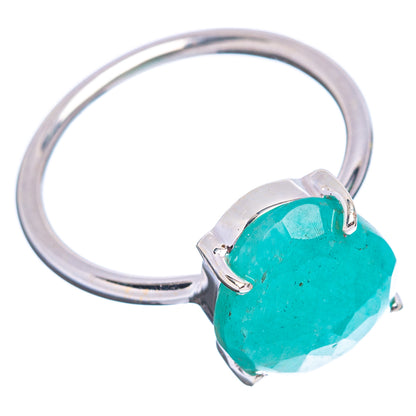 Amazonite Ring Size 6.75 (.925 Sterling Silver)