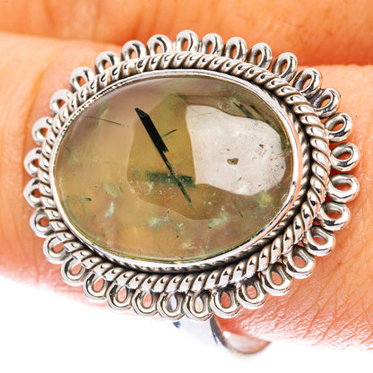 Prehnite Ring Size 9.75 (925 Sterling Silver) R1943