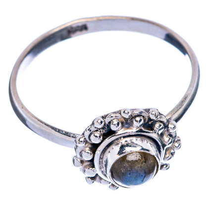 Labradorite Dainty Ring Size 7 (925 Sterling Silver) R145413