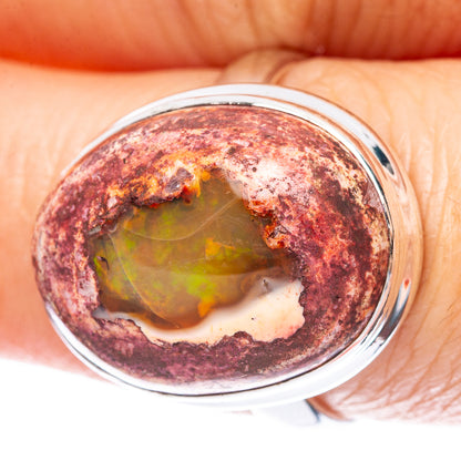 Rare Mexican Fire Opal Ring Size 7.75 (925 Sterling Silver) R2951