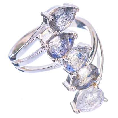 Labradorite Ring Size 6.75 (925 Sterling Silver) R1308