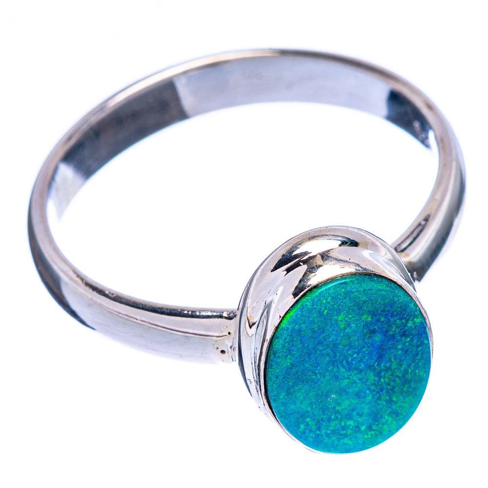 Doublet Opal Ring Size 8.75 (925 Sterling Silver) R146582