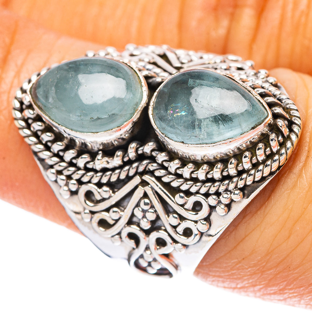 Aquamarine Ring Size 7 (925 Sterling Silver) R4245