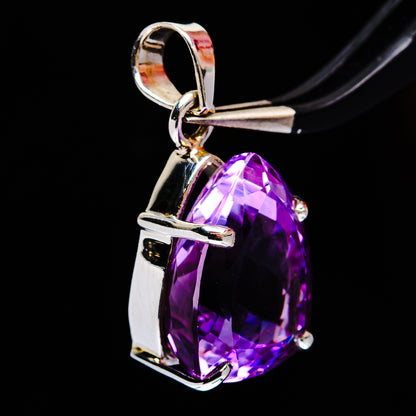 Premium Brazilian Amethyst Pendant 1 1/8" (.925 Sterling Silver)