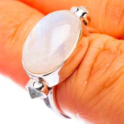Premium Rainbow Moonstone Ring Size 6.25 (925 Sterling Silver) R141913
