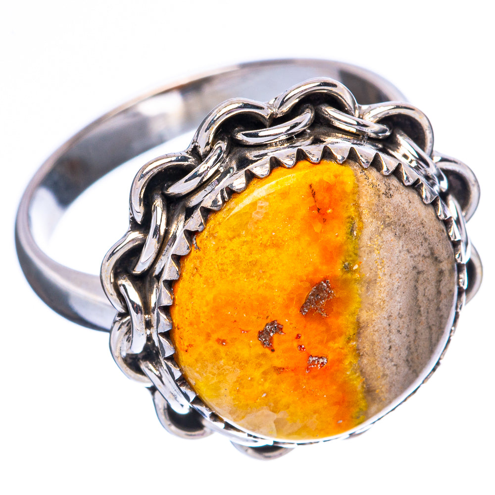 Bumblebee Jasper 925 Sterling Silver Ring Size 8.25 (925 Sterling Silver) R3887