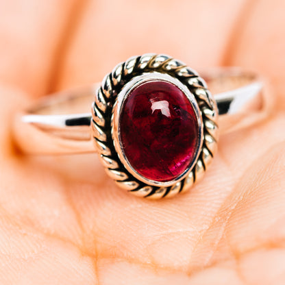 Premium Pink Tourmaline Ring Size 10 (.925 Sterling Silver)