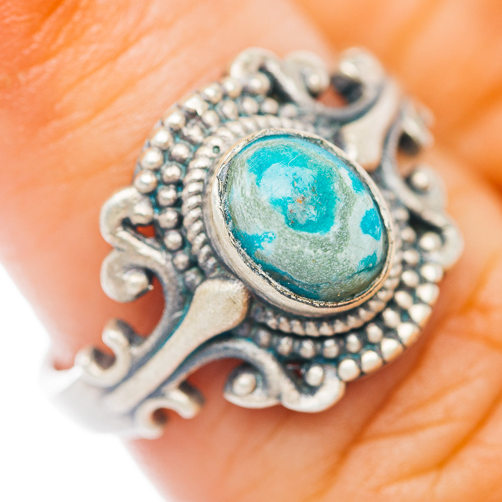 Mojave Turquoise Ring Size 6 (.925 Sterling Silver)