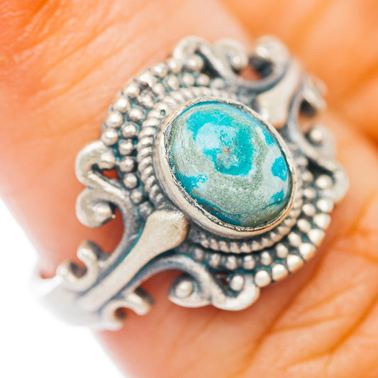 Mojave Turquoise Ring Size 6 (.925 Sterling Silver)