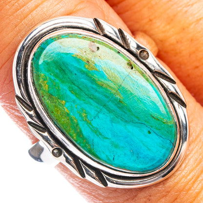 Rare Premium Peruvian Opal Ring Size 8.75 (.925 Sterling Silver)