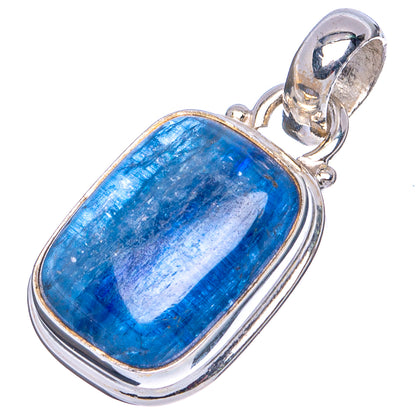 Kyanite Pendant 1 1/8" (.925 Sterling Silver)