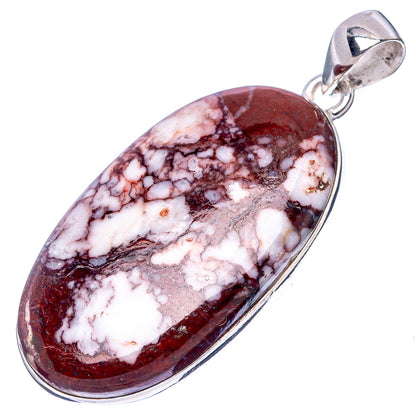 Wild Horse Jasper Pendant 1 7/8" (925 Sterling Silver) P43190