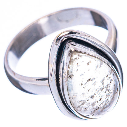 Rare Libyan Desert Glass Ring Size 5 (925 Sterling Silver) R3975