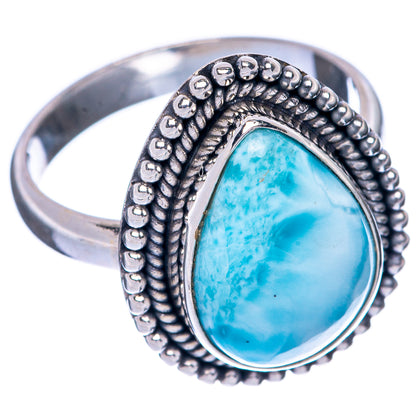 Larimar Ring Size 6.75 (925 Sterling Silver) R144708