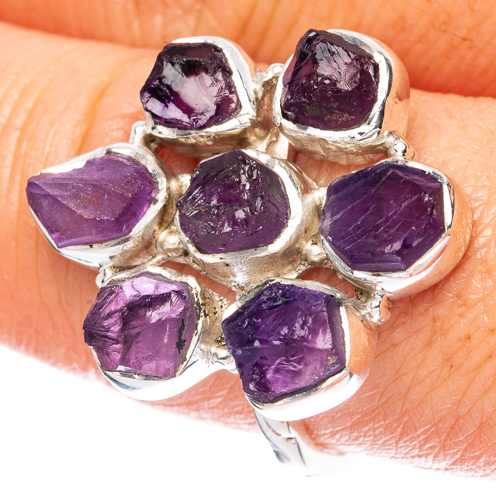 Premium Amethyst 925 Sterling Silver Ring Size 8.75 Ana Co R3580
