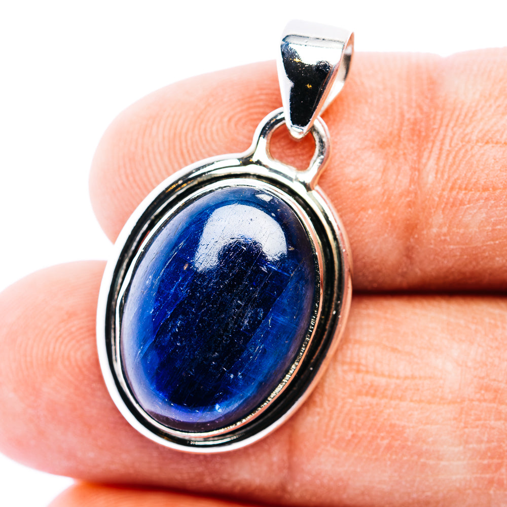 Kyanite Pendant 1 1/4" (.925 Sterling Silver)