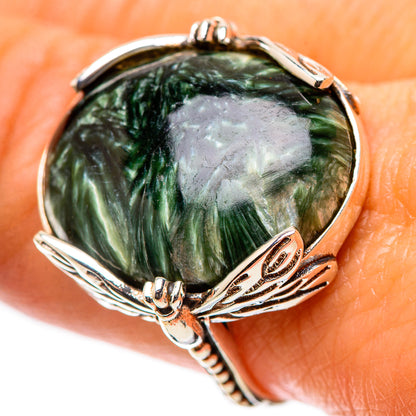 Seraphinite Ring Size 9.75 (925 Sterling Silver) RING138872