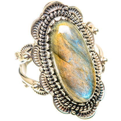 Labradorite Ring Size 7 (925 Sterling Silver) RING139752